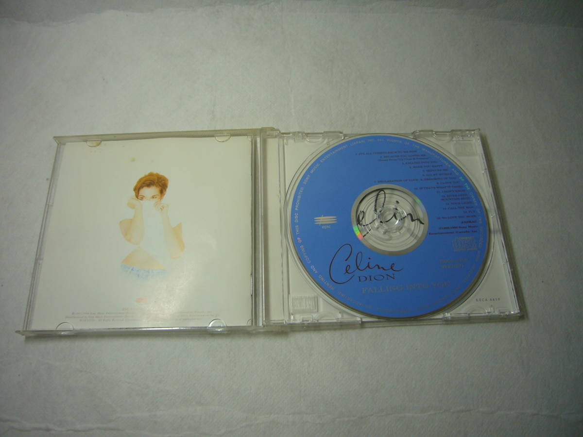 CD 「CELINE DION 」FOLLING INTO YOU