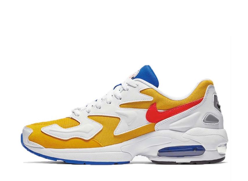 NIKE AIR MAX2 LIGHT UNIVERSITY GOLD FLASH CRIMSON 29cm AO1741-700