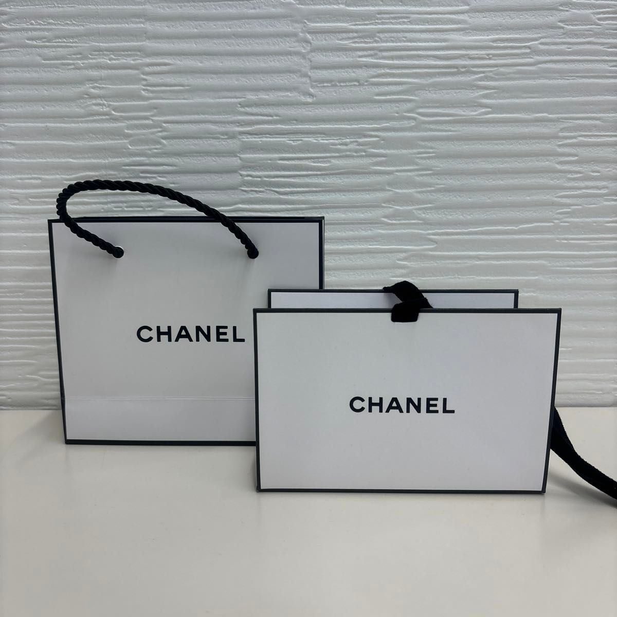 CHANEL空箱 CHANELショッパー CHANEL シャネル ショッパー 空箱 2個セット|Yahoo!フリマ(旧