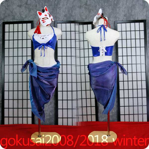 コスプレ衣装◆アズールレーン / 加賀　水着(常夏の殺生石)+仮面