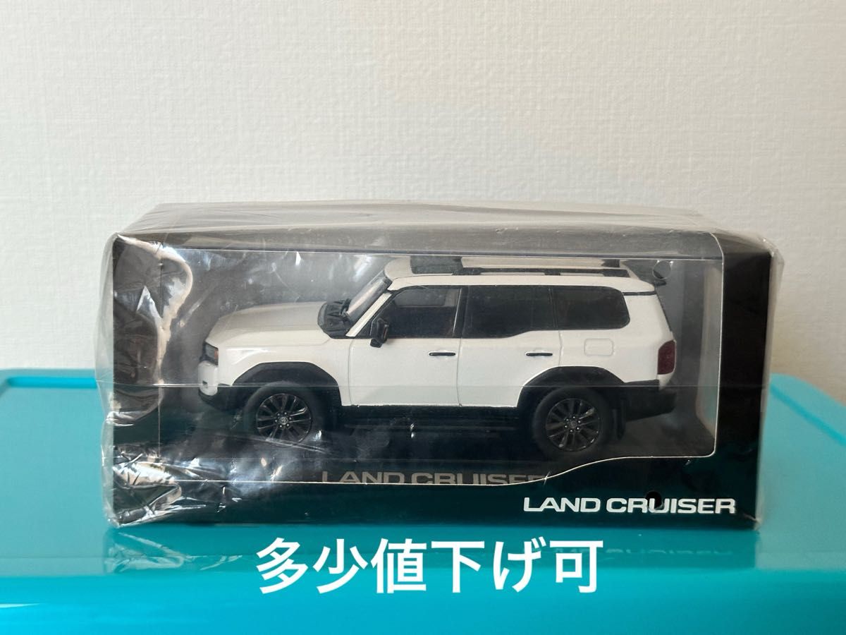 非売品 ランドクルーザー250 ミニカー 1/30スケール ホワイト トヨタ ランドクルーザー250 非売品 1/30 カラーサンプル