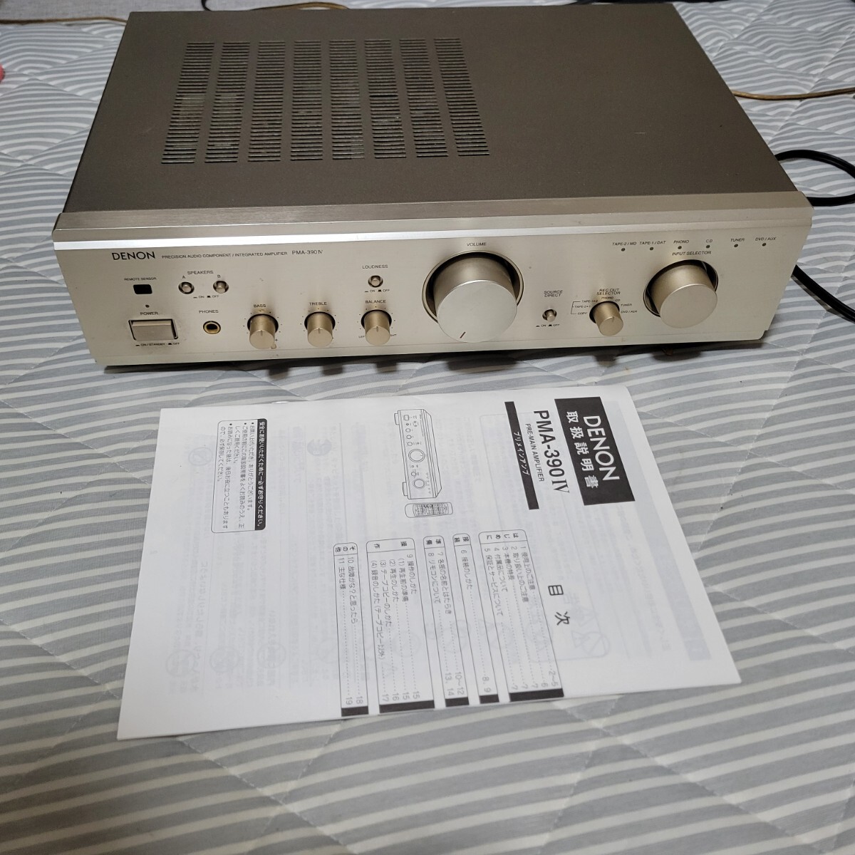 DENON PMA-390Ⅲ プリメインアンプ◇ジャンク品|アンプ DENON PMA-390Ⅲ プリメインアンプ◇ジャンク品|アンプ