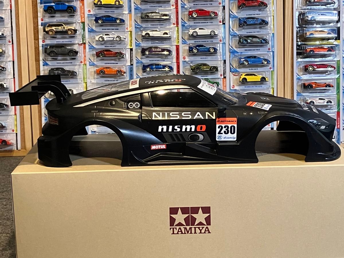 タミヤ ラジコン Nissan Z GT500 塗装済 スペアボディ 1/10 タミヤ ラジコン Nissan Z GT500 塗装済 スペアボディ 1/10