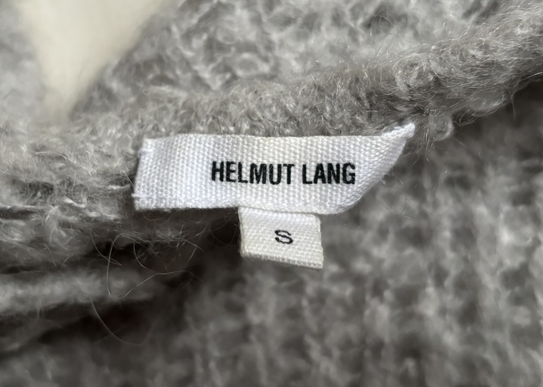 HELMUT LANG ヘルムートラング ニット セーター 変形 斜向 HELMUT LANG ヘルムートラング ニット セーター 変形 斜向