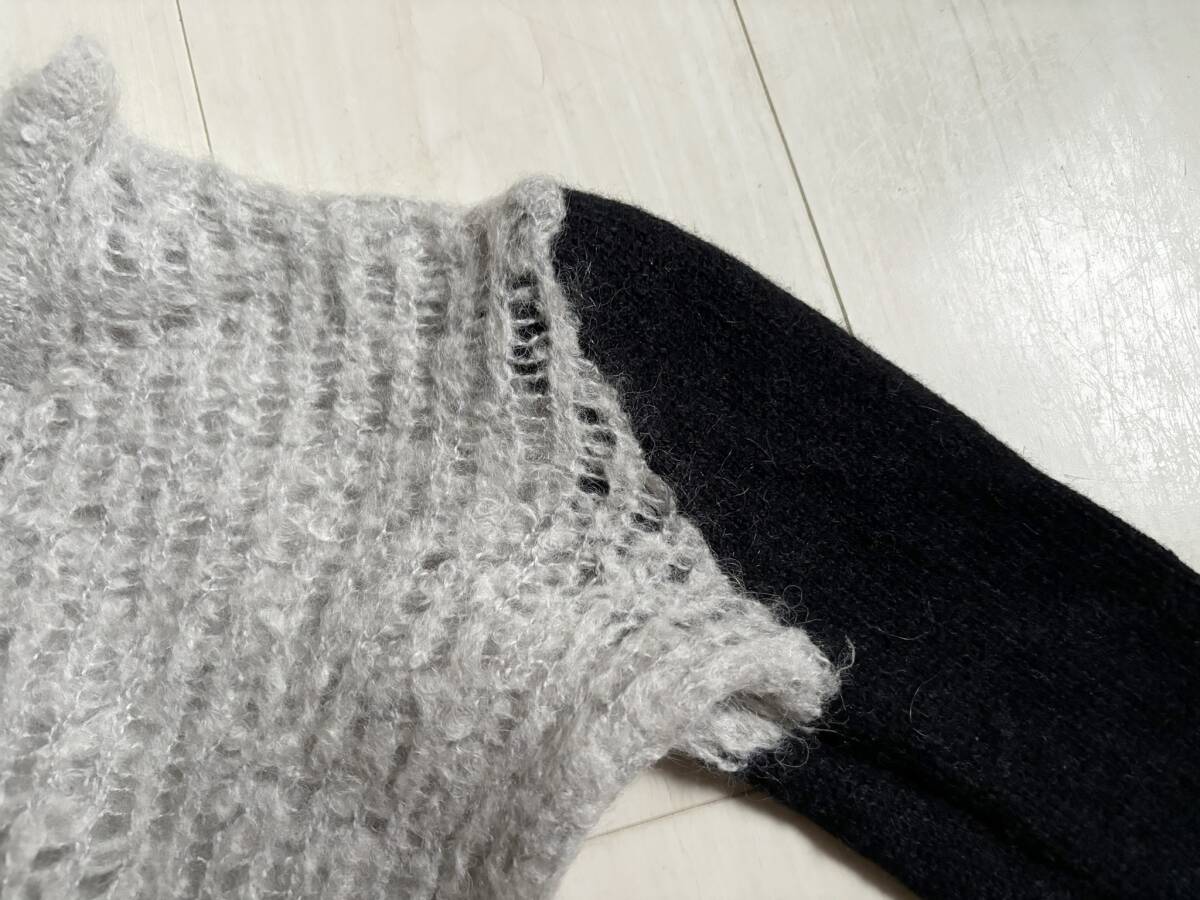 HELMUT LANG ヘルムートラング ニット セーター 変形 斜向 HELMUT LANG ヘルムートラング ニット セーター 変形 斜向