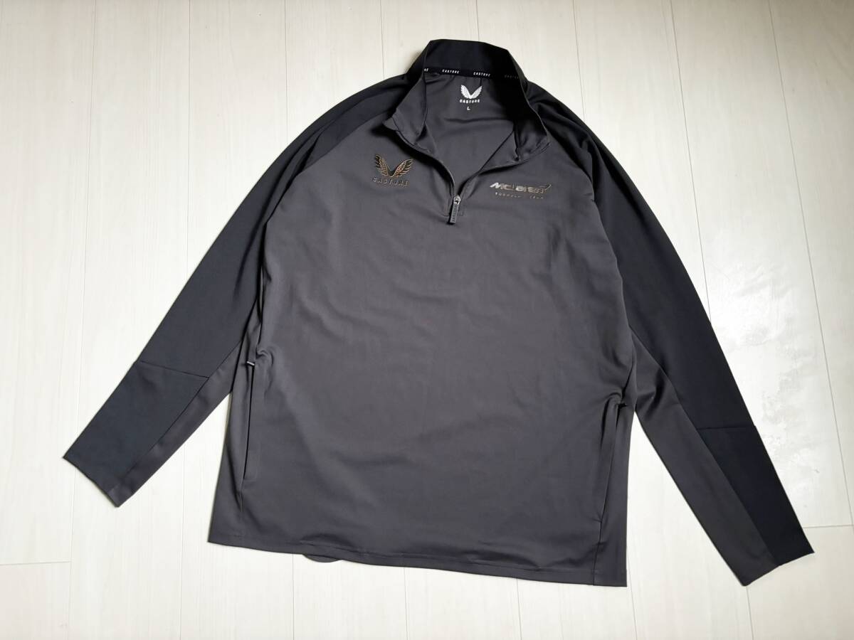 最も優遇 McLaren カストレ CASTORE 美品 マクラーレン ハーフ カットソー F1