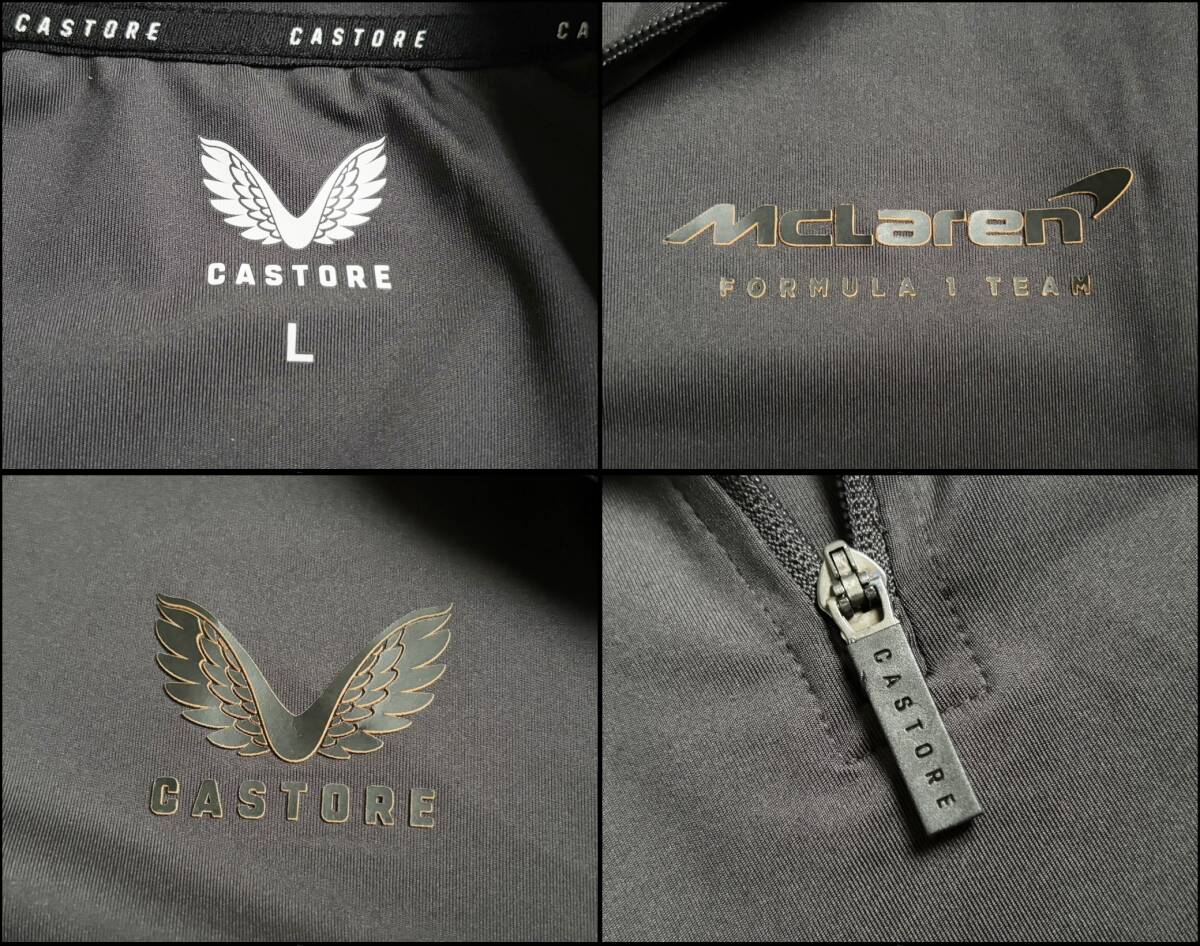 超格安価格 McLaren カストレ CASTORE 美品 マクラーレン ハーフ カットソー F1