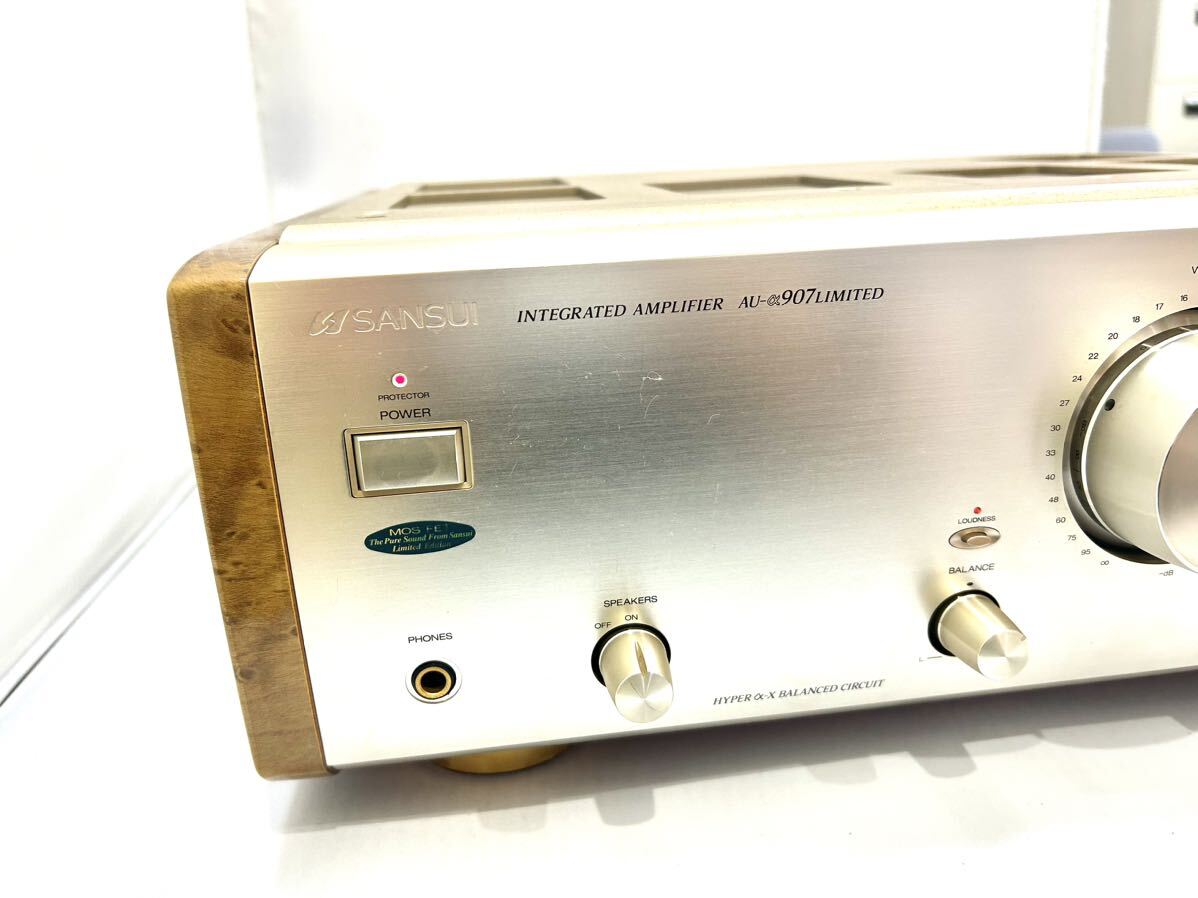 SANSUI AU-α907 Limited INTEGRATED AMPLIFIER プリメインアンプ SANSUI AU-α907 Limited INTEGRATED AMPLIFIER プリメインアンプ