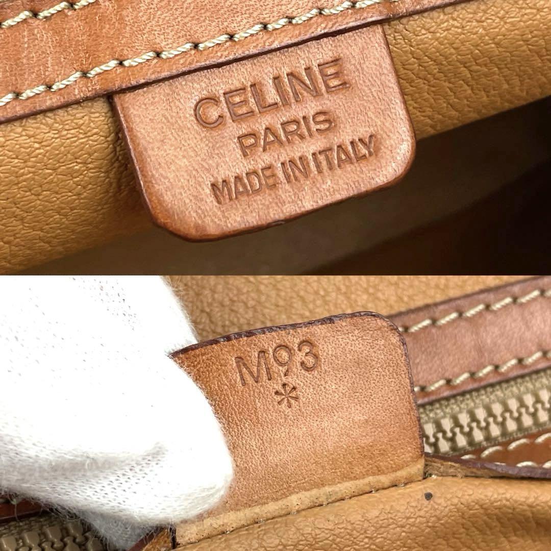美品】CELINE セリーヌ ハンドバッグ トートバッグ マカダム柄 美品】CELINE セリーヌ ハンドバッグ トートバッグ マカダム柄