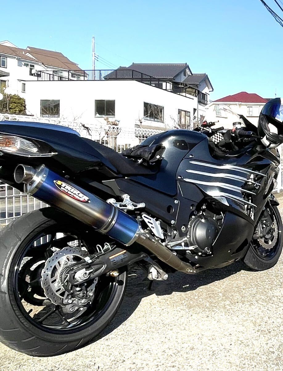 Yahoo!オークション - Kawasaki Ninja ZX-14R STRIKER フルエキ Yahoo!オークション - Kawasaki Ninja ZX-14R STRIKER フルエキ