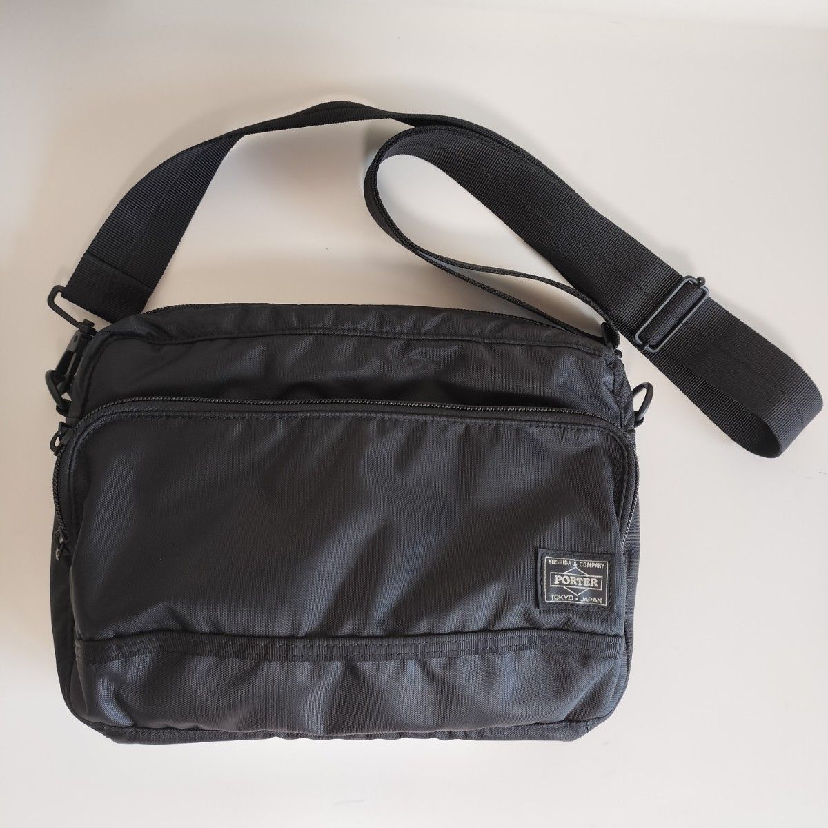 PORTER ショルダーバッグ フラッシュ ブラック 吉田カバン PORTER ショルダーバッグ フラッシュ ブラック 吉田カバン