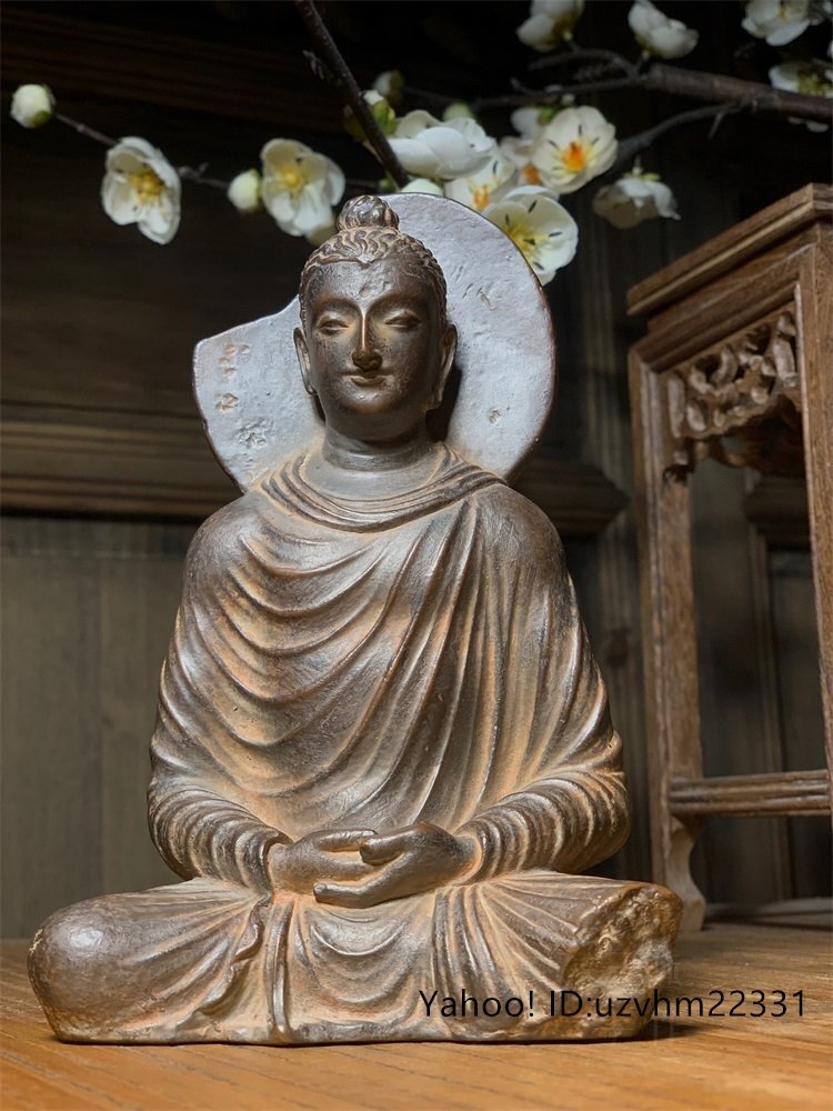 極細工 仏教古美術 仏像 ガンダーラ石仏 Gandhara ガンダーラ 極細工 仏教古美術 仏像 ガンダーラ石仏 Gandhara ガンダーラ