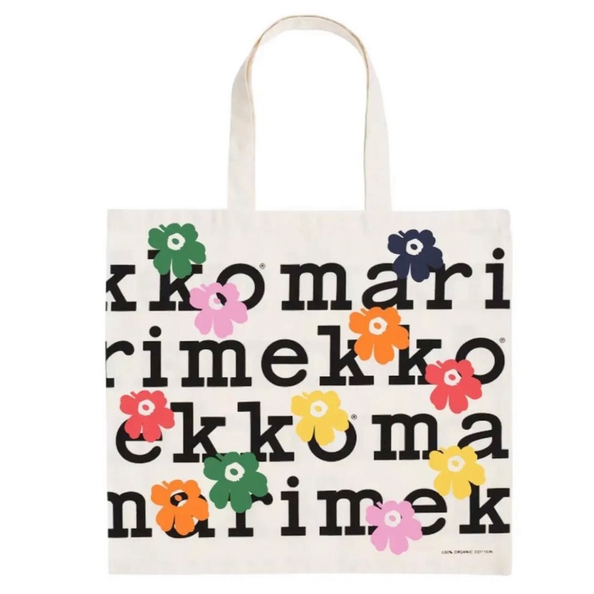 新品未使用】マリメッコ ノベルティ トートバッグ Unikko 60th 新品未使用】マリメッコ ノベルティ トートバッグ Unikko 60th