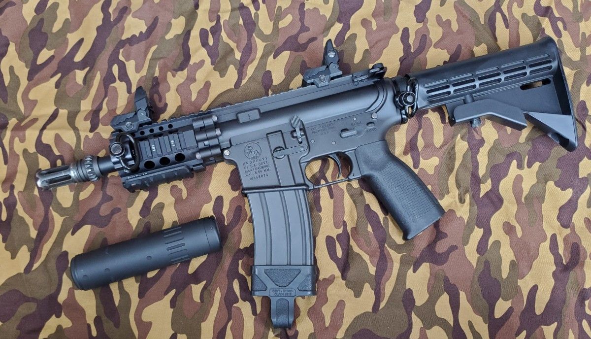 東京マルイ GBB M4 MWS ショートカスタム ガスガン PDW 各部 東京マルイ GBB M4 MWS ショートカスタム ガスガン PDW 各部