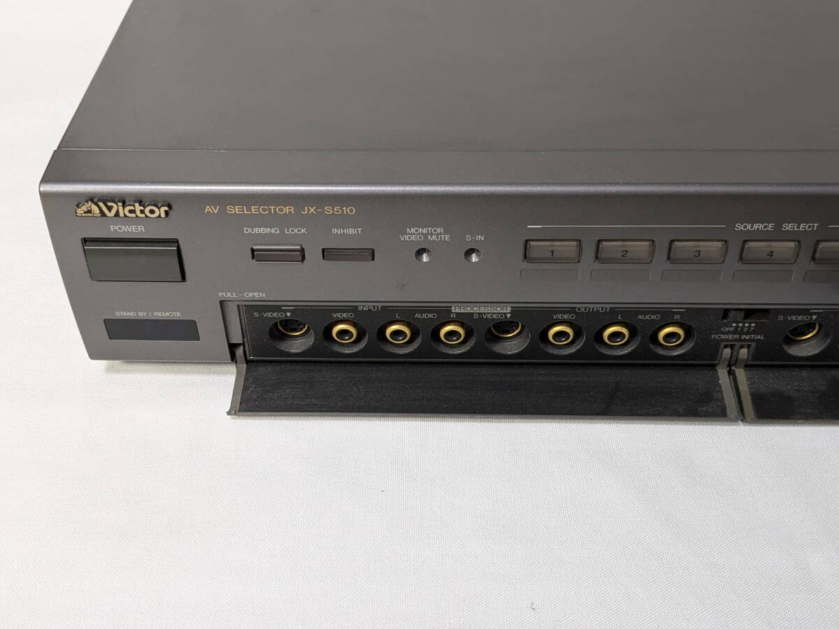 Victor ビクター JX-S510 AVセレクター リモコン 取扱説明書付 Victor ビクター JX-S510 AVセレクター リモコン 取扱説明書付