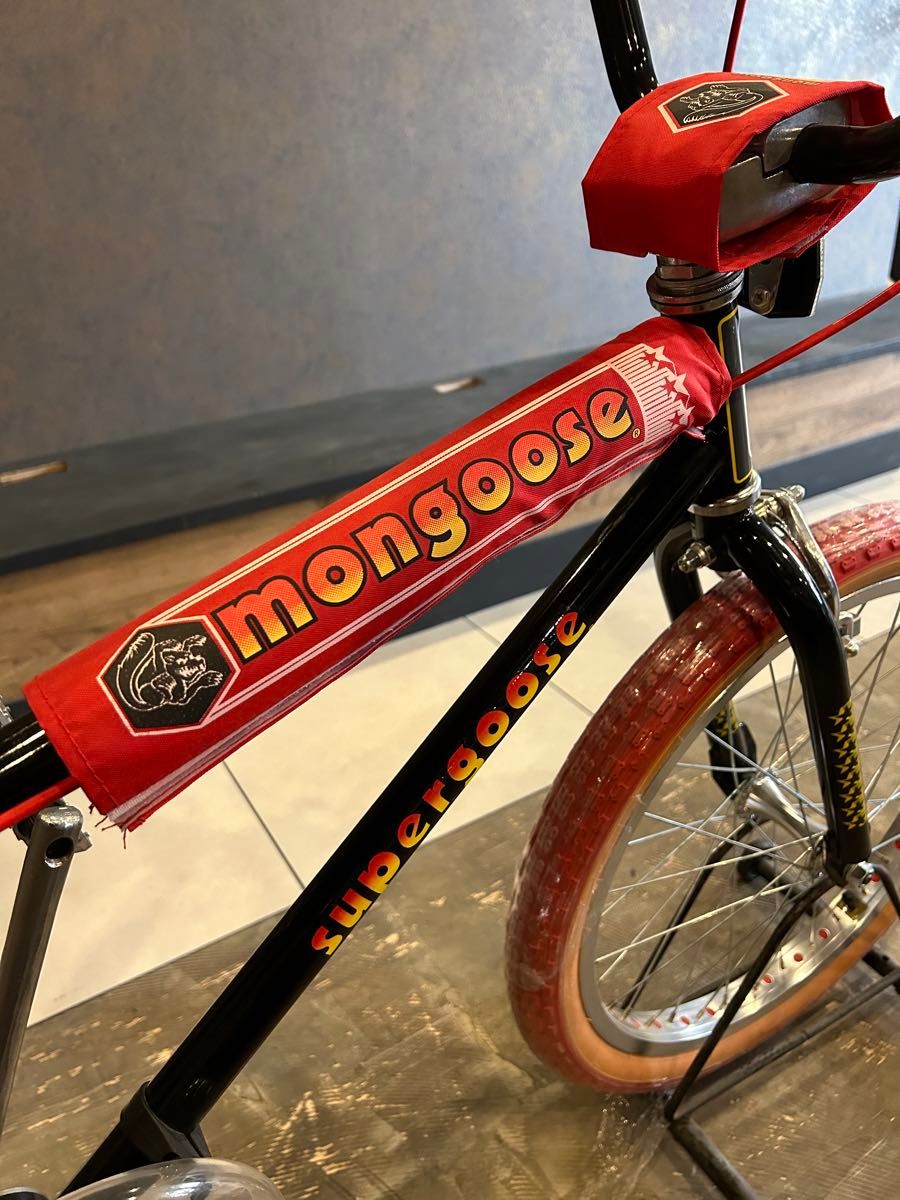 マングース supergoose スーパーグース BMX ブラック × レッド マングース supergoose スーパーグース BMX ブラック × レッド
