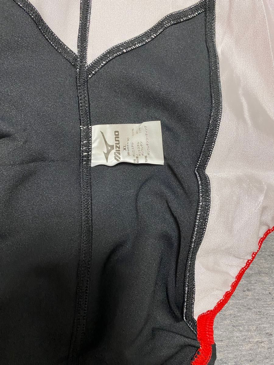 生産終了】MIZUNO 水球水着 ブラック×レッド XLサイズ 生産終了】MIZUNO 水球水着 ブラック×レッド XLサイズ