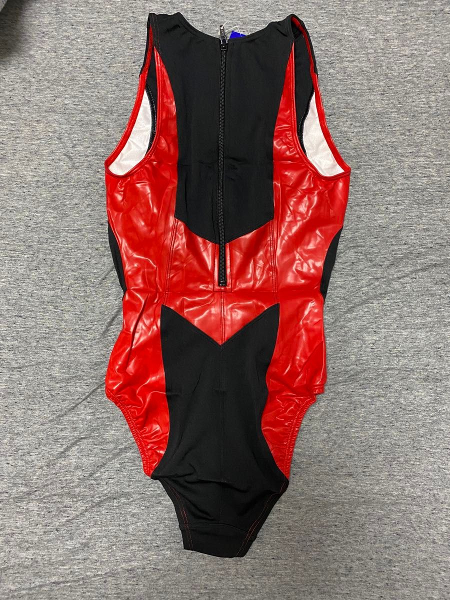生産終了】MIZUNO 水球水着 ブラック×レッド XLサイズ 生産終了】MIZUNO 水球水着 ブラック×レッド XLサイズ