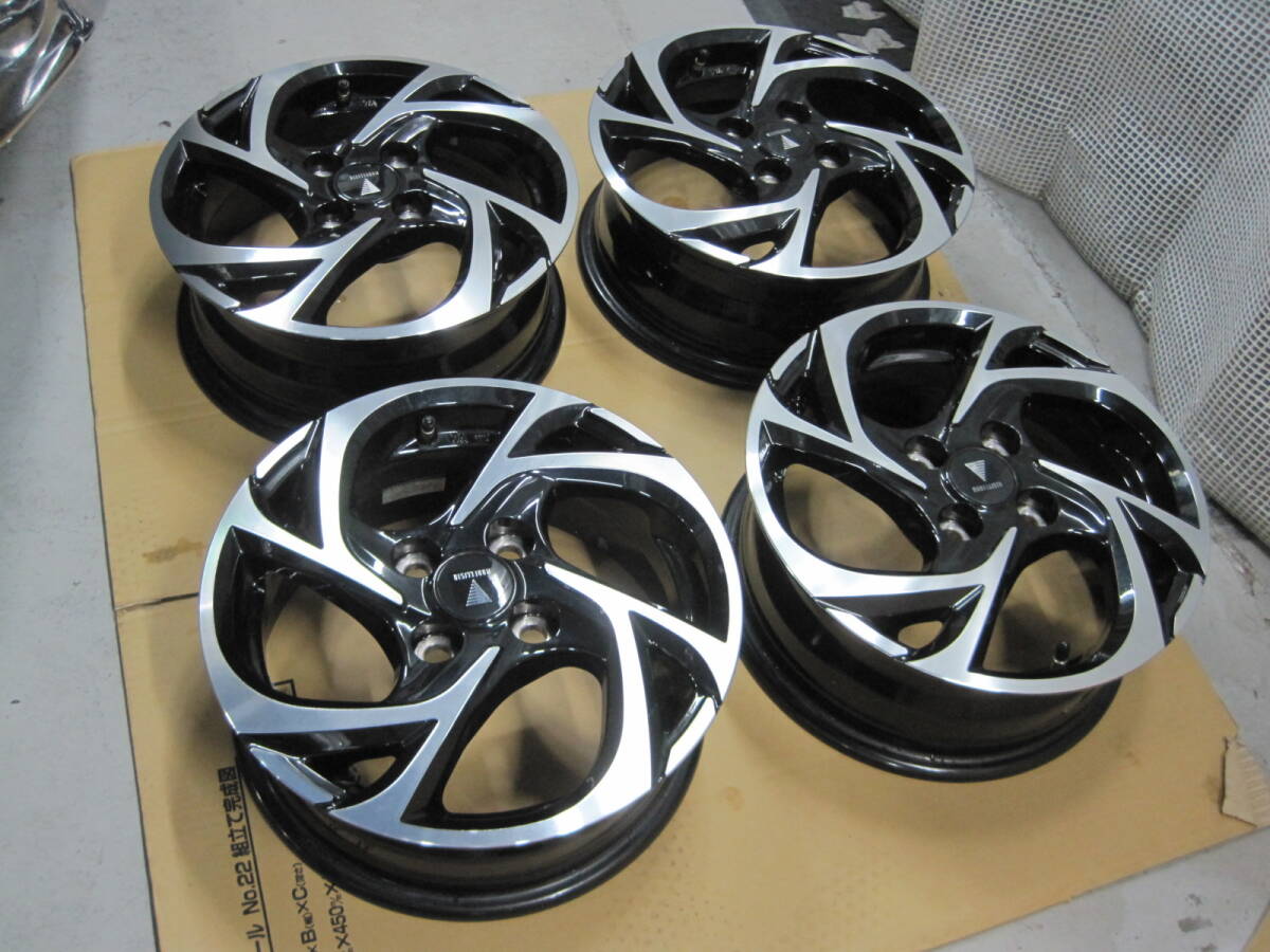 MODELLISTA　モデリスタ　ホイール　5.5J-14 OFF+40 PCD100 ハブ径54 4穴　4本セット ヤリス　ビィッツ　アクア　タンク　ルーミー　純正