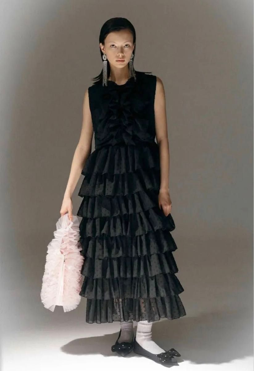 最終下げ ラスト1点 Bibiy SARA RUFFLED MIDI DRESS|Yahoo 最終下げ ラスト1点 Bibiy SARA RUFFLED MIDI DRESS|Yahoo