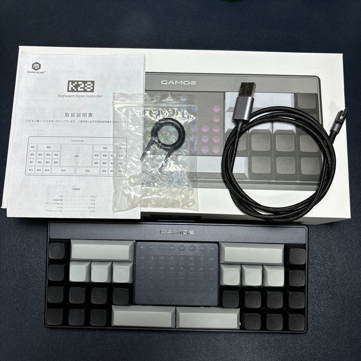 Yahoo!オークション - GAMO2 K28 Keyboard Style Controller 赤軸 Yahoo!オークション - GAMO2 K28 Keyboard Style Controller 赤軸
