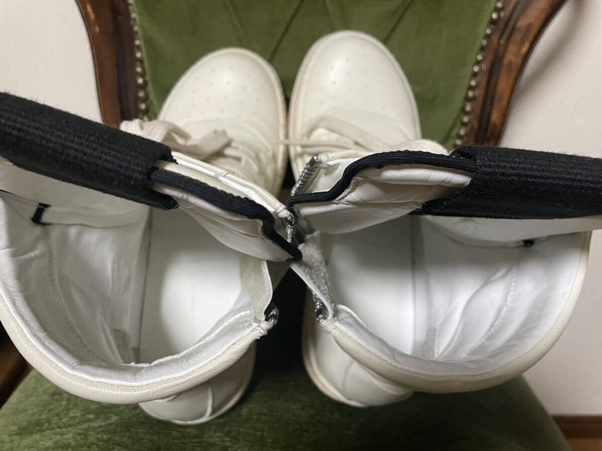 送料込み Rick Owens geobasket ジオバスケット milk ミルク 白 42 リックオウエンス