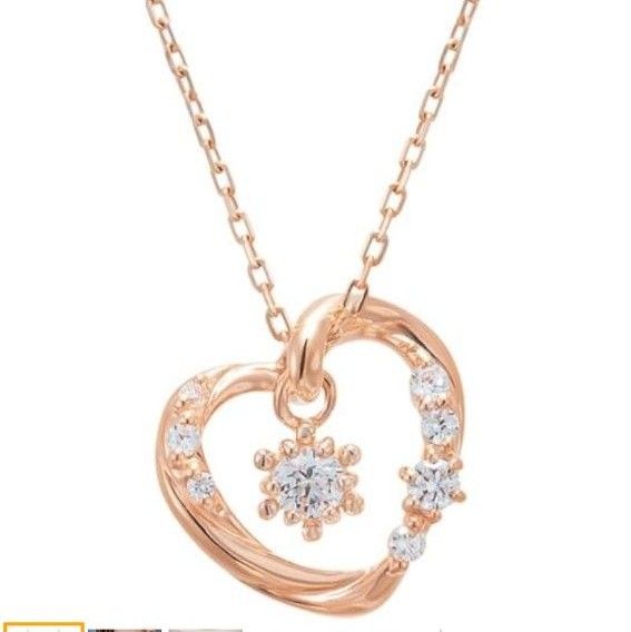 canal 4℃ 2023クリスマス限定 シルバーネックレス ピンク canal 4℃ 2023クリスマス限定 シルバーネックレス ピンク