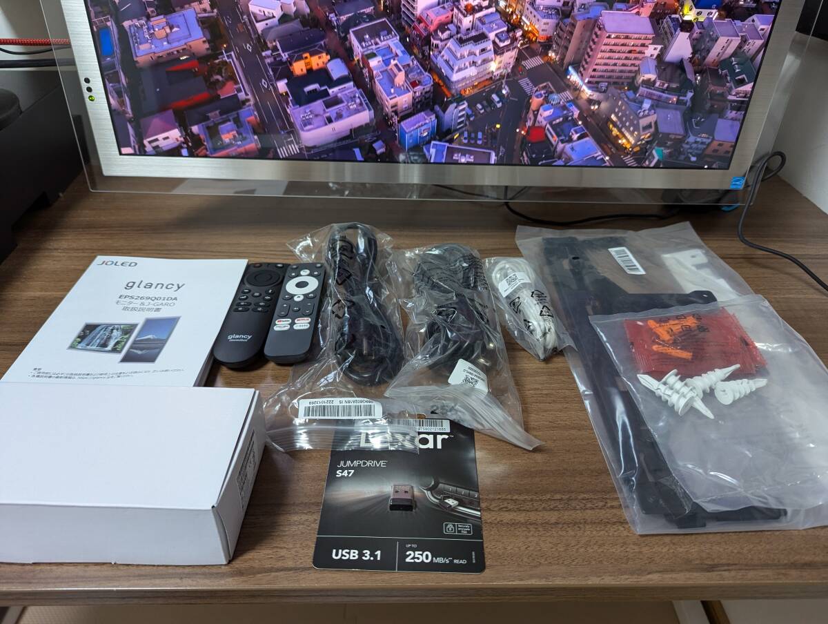中古/使用5時間以下/JOLED 国産 有機EL OLED 4k 27インチ 中古/使用5時間以下/JOLED 国産 有機EL OLED 4k 27インチ