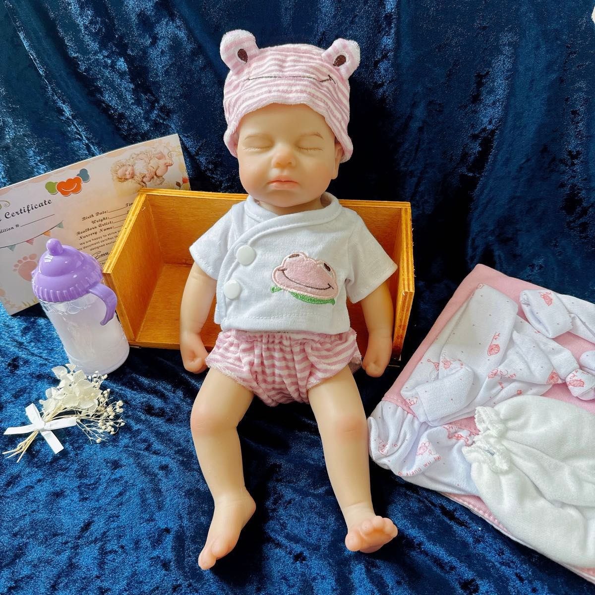 リボーンドール フルシリコン シリコンドール 32cm 女の子 リボーンドール フルシリコン シリコンドール 32cm 女の子