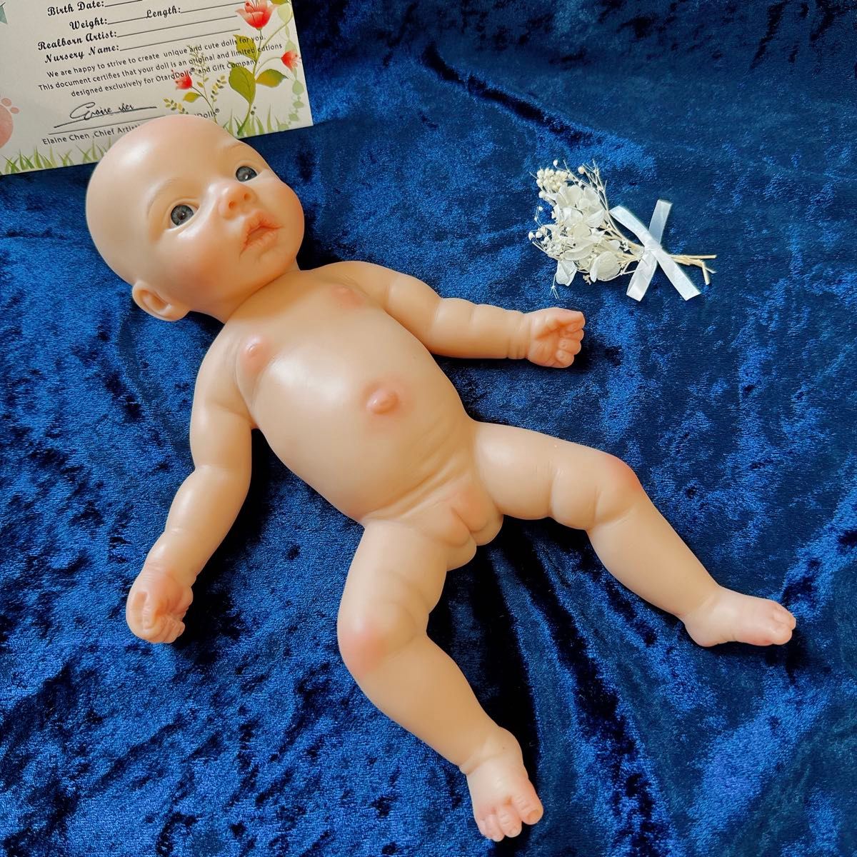 リボーンドール フルシリコン シリコンドール 女の子 28cm リボーンドール フルシリコン シリコンドール 女の子 28cm