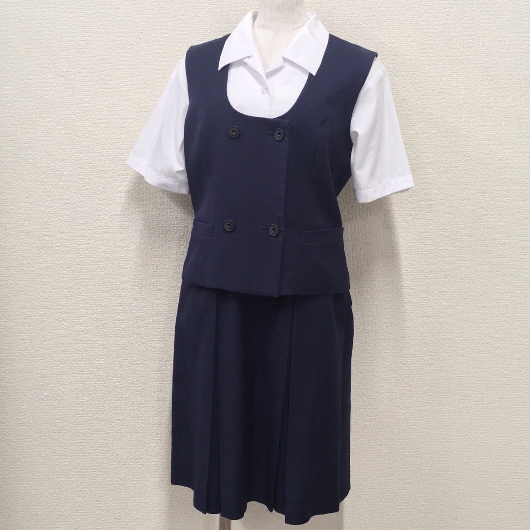 【年中無休】 AS921-3(中古)栃木県 /M/L/W69 3点セット 鹿沼市立北中学校 学生服