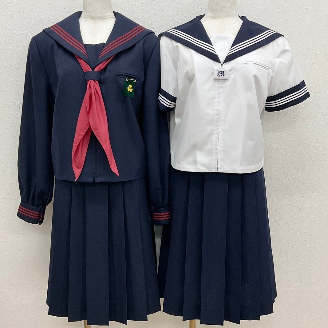 お買い得商店街 U861/S1297(中古)埼玉県 所沢市立美原中学校 6点 /校章付 学生服