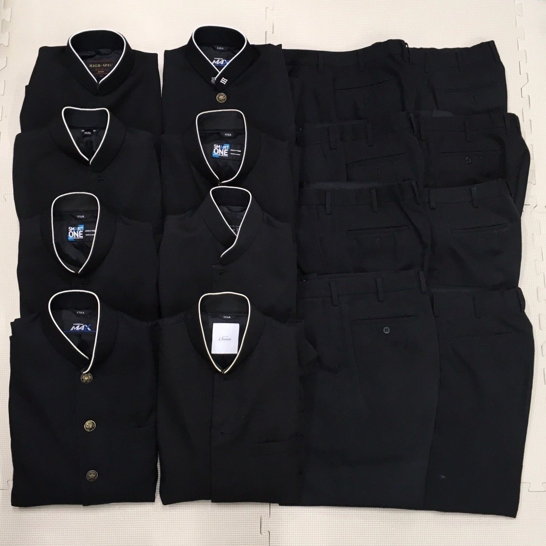 ファッション姫 通販 OT358-4 (中古) 栃木県 上三川高校 男子学生服 8点セット /175B 学生服