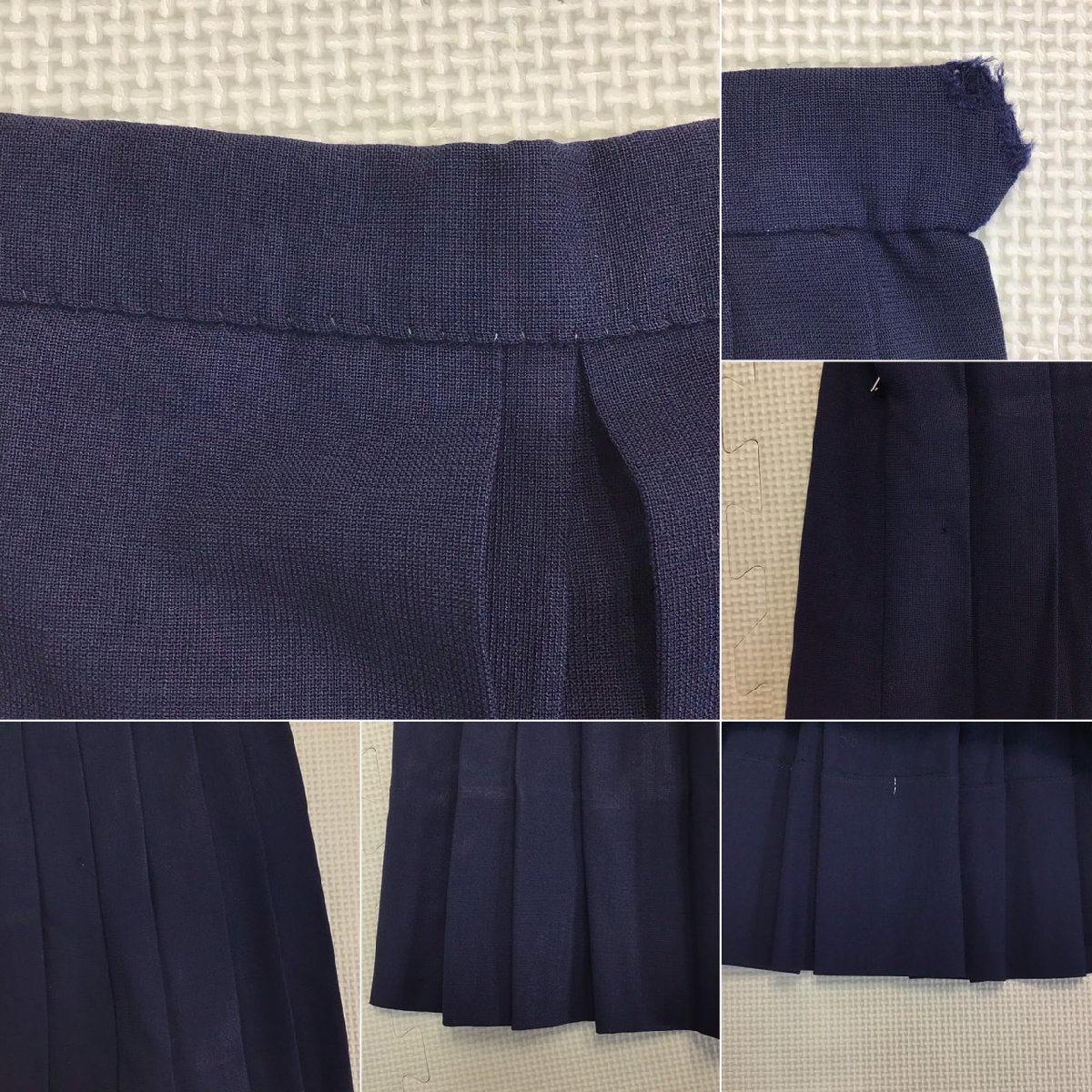 O156 (中古) 校名不明 セーラー服 上下セット /M/W64/L53 O156 (中古) 校名不明 セーラー服 上下セット /M/W64/L53