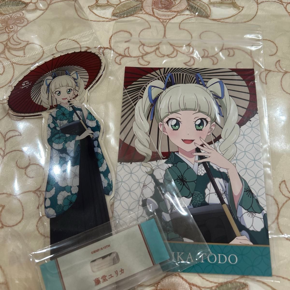 アイカツ 10th 未来へのSTARWAY in 花やしき 藤堂ユリカ 2点 アイカツ 10th 未来へのSTARWAY in 花やしき 藤堂ユリカ 2点