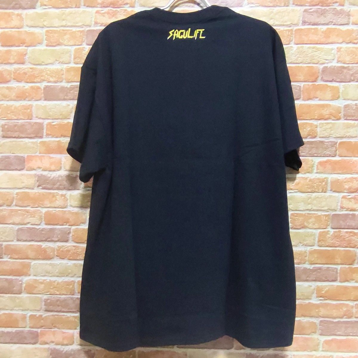 バックトゥザフューチャー オーバーサイズTシャツ 黒 映画T 新品 希少】バックトゥザフューチャー Tシャツ XL ブラック 映画