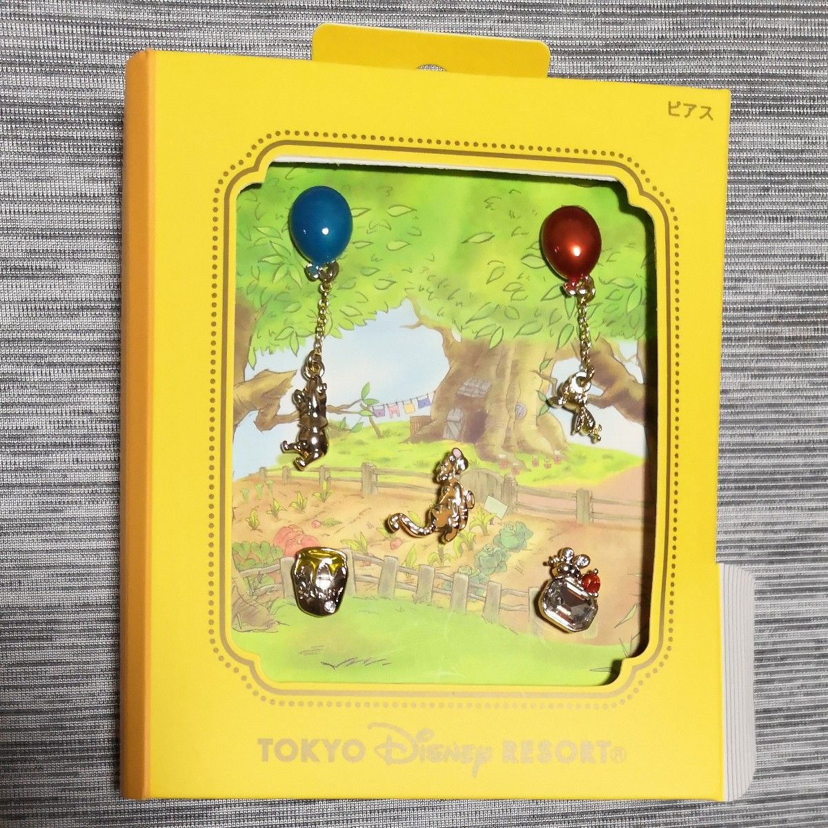 送料無料 tokyo disney resort くまのプーさん ピアス セット 送料無料 tokyo disney resort くまのプーさん ピアス セット