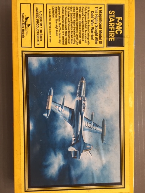 上級者向き 稀少 F-94C スターファイアー 1/ 48 コレクトエア社のレジンキット %2E
