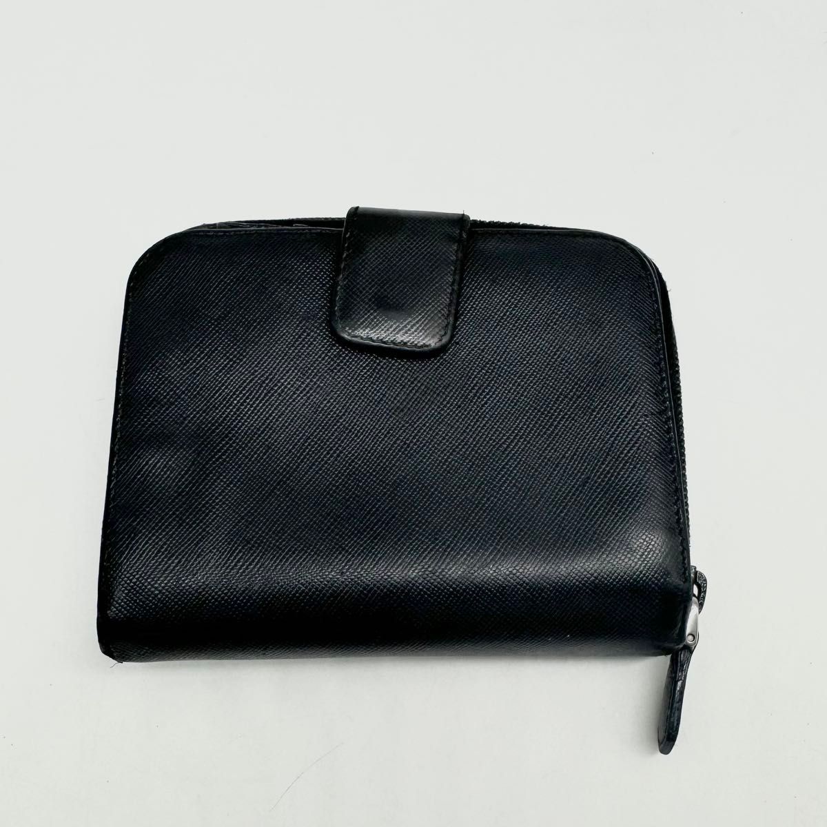 ギャランティーカード付】PRADA プラダ 二つ折り財布 ギャランティーカード付】PRADA プラダ 二つ折り財布