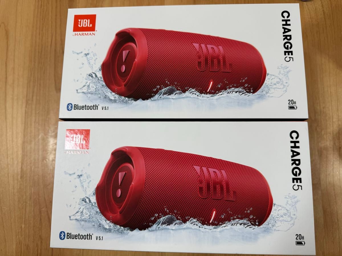 新品未開封 JBL CHARGE 5 レッド 2つ|Yahoo!フリマ(旧PayPay 新品未開封 JBL CHARGE 5 レッド 2つ|Yahoo!フリマ(旧PayPay