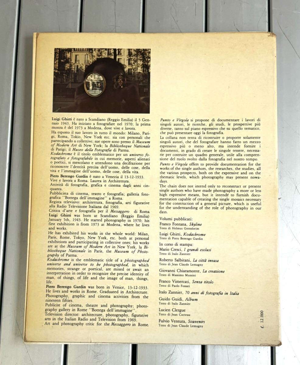 11832円 rrkk3190 希少 古書 洋書 1978年 KODACHROME LUIGI 11832円 rrkk3190 希少 古書 洋書 1978年 KODACHROME LUIGI