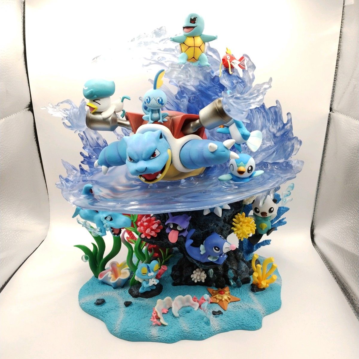 即日発送】33cm ポケモンフィギュア 完成品 カメックス ガレージ 即日発送】33cm ポケモンフィギュア 完成品 カメックス ガレージ