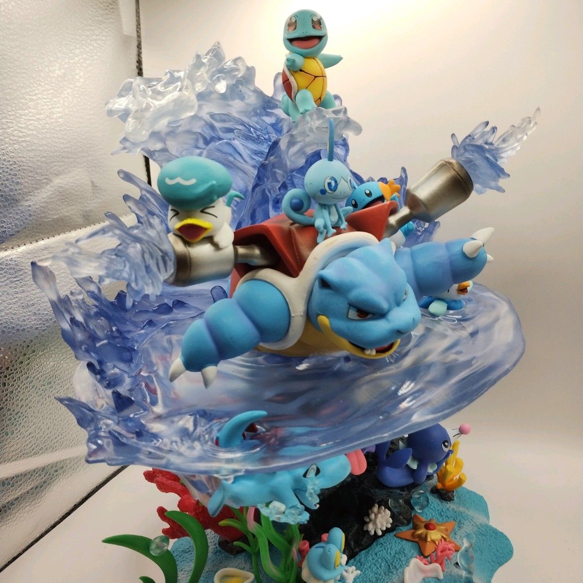 即日発送】33cm ポケモンフィギュア 完成品 カメックス ガレージ 即日発送】33cm ポケモンフィギュア 完成品 カメックス ガレージ