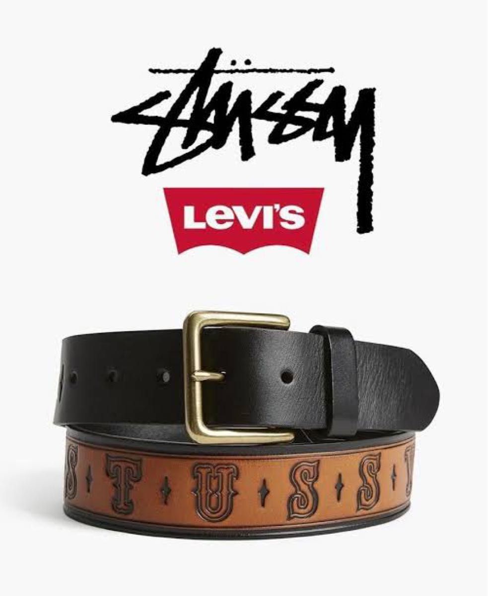 Stussy x Levi's Belt Blackステューシー x リーバイス ベルト Stussy x Levi's Belt Blackステューシー x リーバイス ベルト