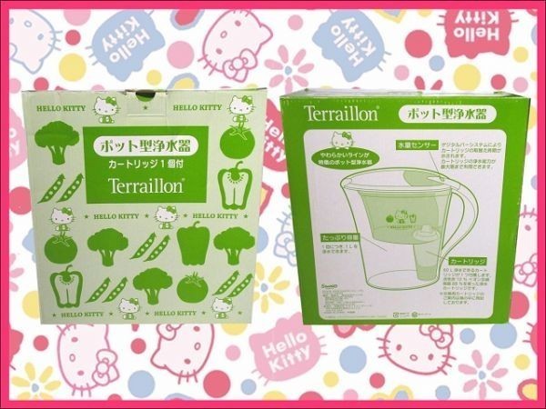  Hello Kitty pot type water filter Terraillon <1 point >