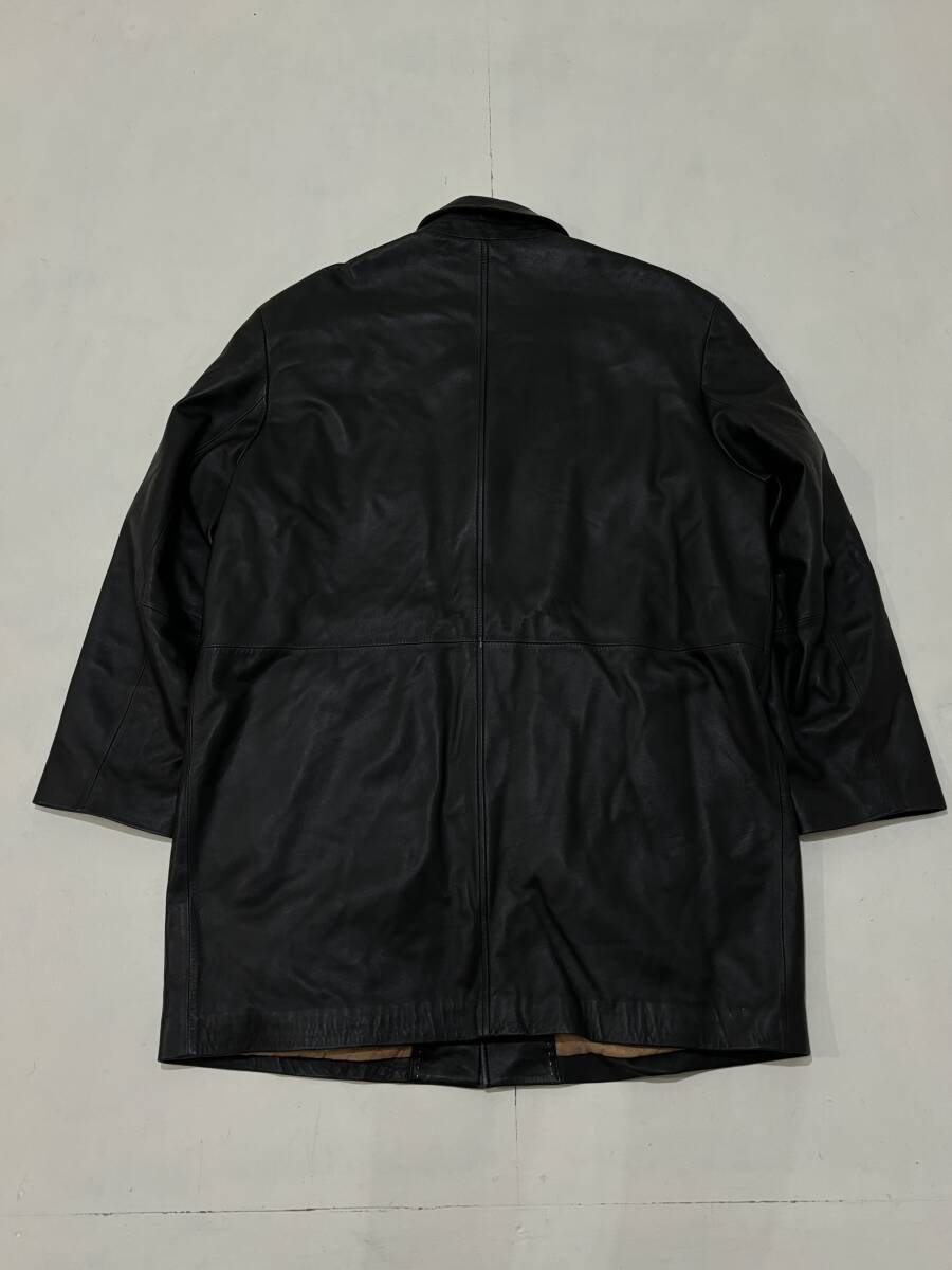 MODA VALENTINO】ヴァレンティノ 羊革 ラムレザー カーコート MODA VALENTINO】ヴァレンティノ 羊革 ラムレザー カーコート