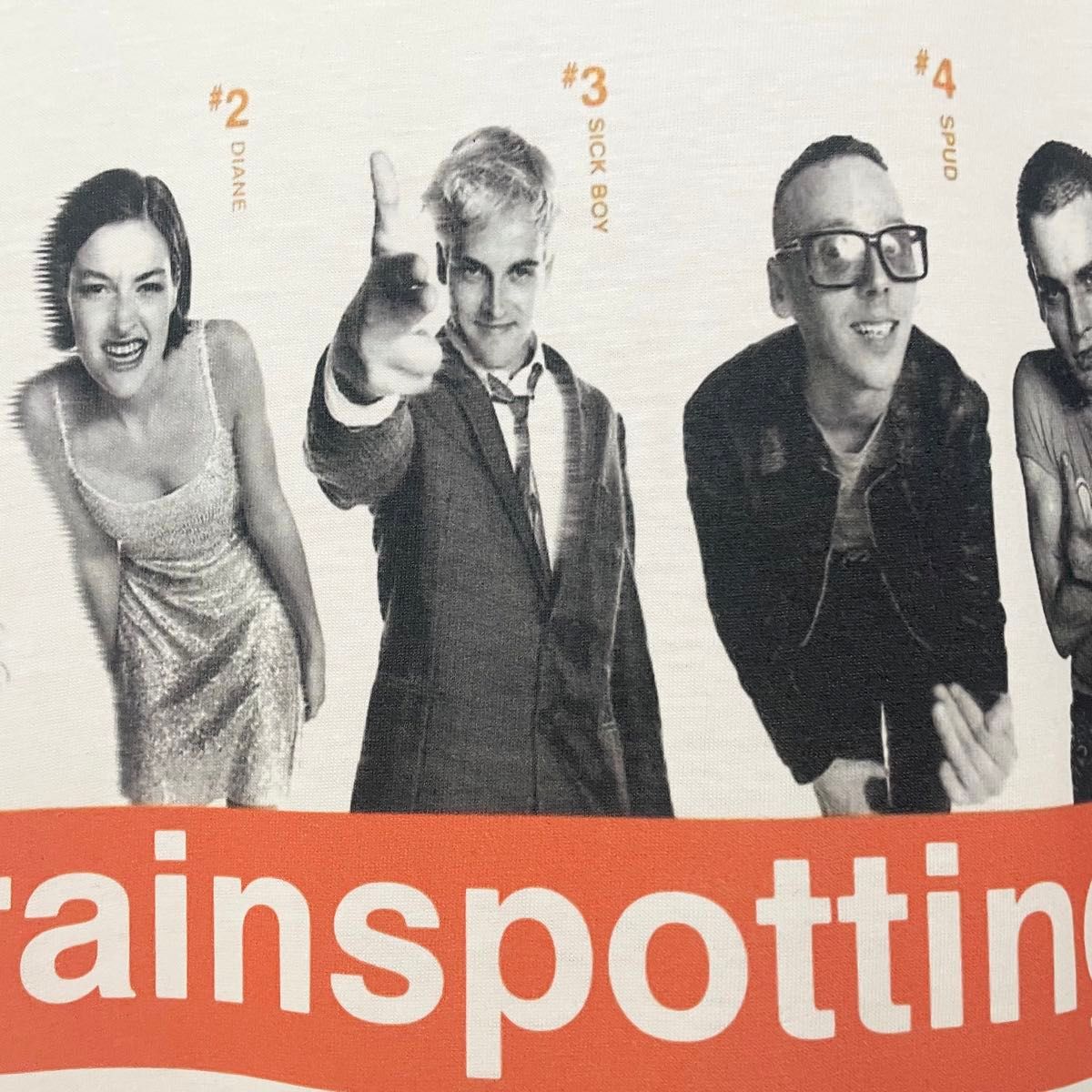 Trainspotting Tシャツ 2XLサイズ トレスポ Tee ホワイト 映画T Trainspotting Tシャツ 2XLサイズ トレスポ Tee ホワイト 映画T