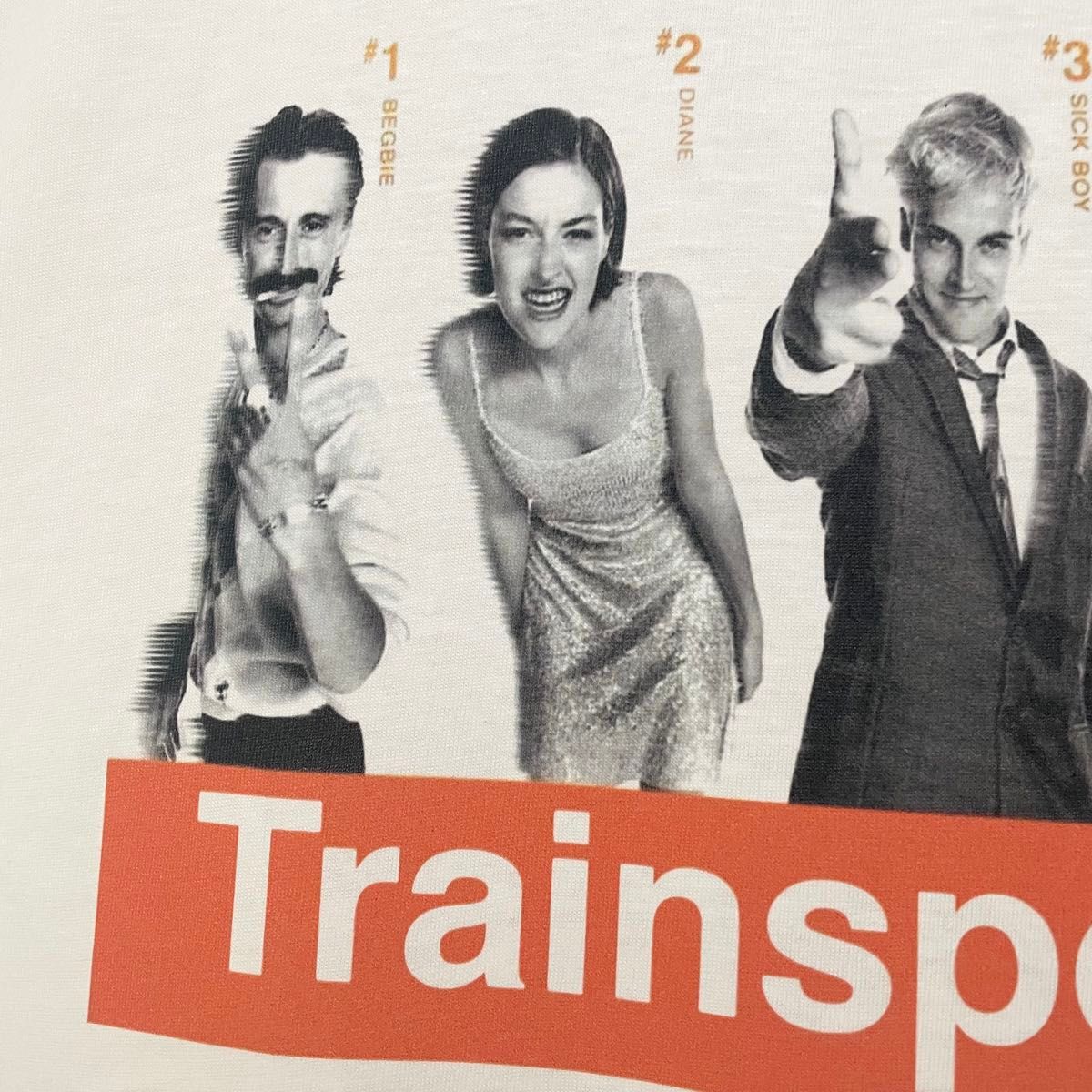Trainspotting Tシャツ 2XLサイズ トレスポ Tee ホワイト 映画T Trainspotting Tシャツ 2XLサイズ トレスポ Tee ホワイト 映画T
