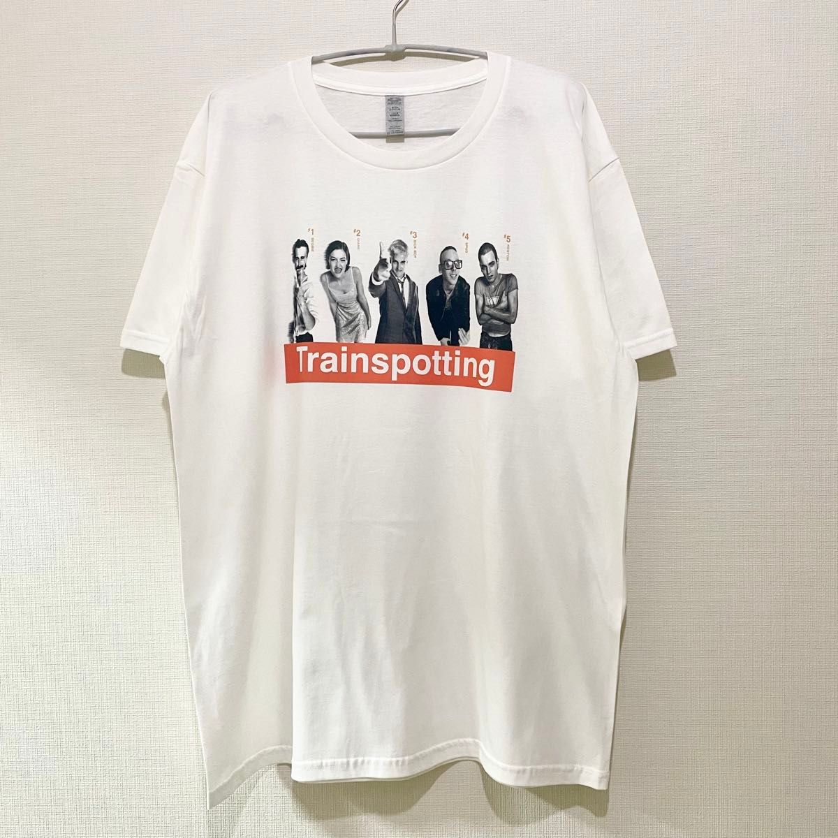 Trainspotting Tシャツ 2XLサイズ トレスポ Tee ホワイト 映画T Trainspotting Tシャツ 2XLサイズ トレスポ Tee ホワイト 映画T