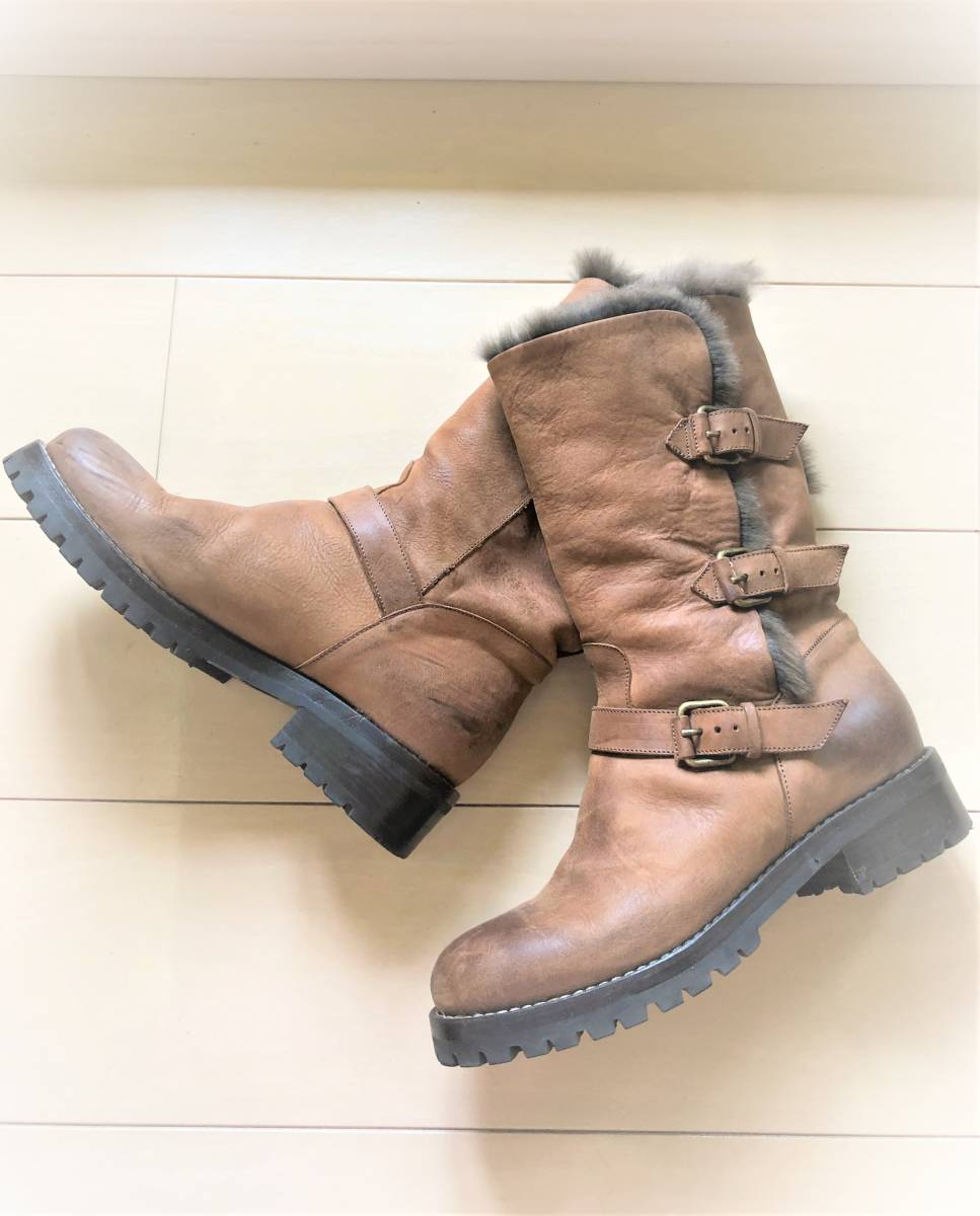 完売・貴重 SARTORE ブーツ ミドルブーツ サイズ37 23.5~24㎝ 7万円 L'AppartementDEUXIEME